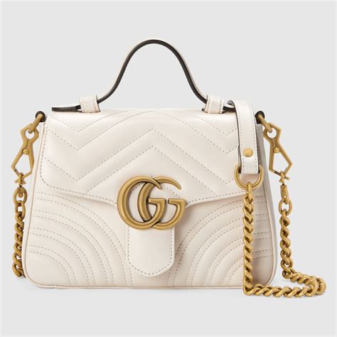 borsa shopping gucci bianca argento|Gucci borse a mano.